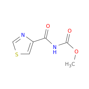 Carbamic acid, (4-thiazolylcarbonyl)-, methyl ester