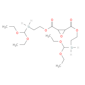 2,3-Oxiranedicarboxylic acid, bis[2-(diethoxymethylsilyl)ethyl] ester