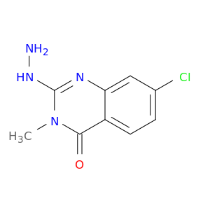2,4(1H,3H)-Quinazolinedione, 7-chloro-3-methyl-, 2-hydrazone