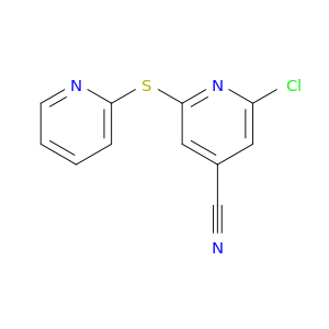 2-氯-6-(2-吡啶硫代)异烟腈