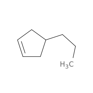 Cyclopentene, 4-propyl-
