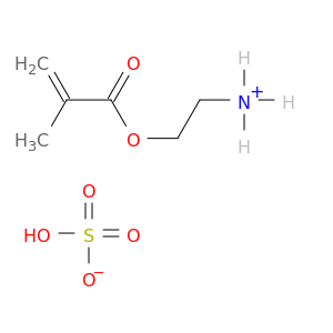 2-丙烯酸,2-甲基-,2-氨基乙基酯,硫酸盐(1：1)