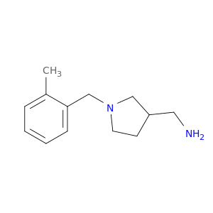 (1-(2-Methylbenzyl)pyrrolidin-3-yl)methanamine