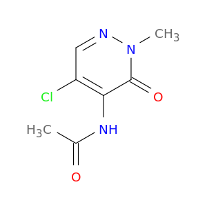 Acetamide, N-(5-chloro-2,3-dihydro-2-methyl-3-oxo-4-pyridazinyl)-