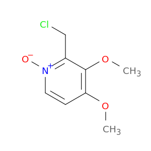 2-氯甲基-3,4-二甲氧基吡啶氮氧化物