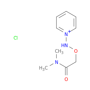 Pyridinium, 1-[[(dimethylamino)carbonyl]methoxyamino]-, chloride