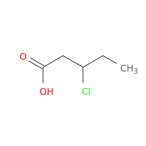 Pentanoic acid, 3-chloro-