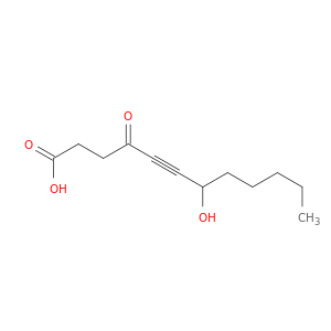 5-Dodecynoic acid, 7-hydroxy-4-oxo-