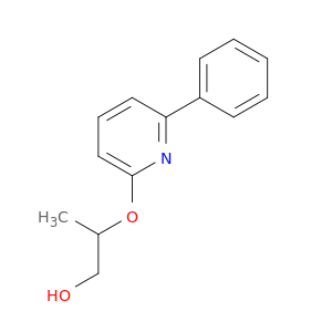 1-Propanol, 2-[(6-phenyl-2-pyridinyl)oxy]-