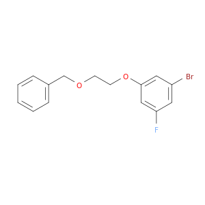 1-(2-(benzyloxy)ethoxy)-3-bromo-5-fluorobenzene