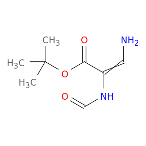 2-Propenoic acid, 3-amino-2-(formylamino)-, 1,1-dimethylethyl ester
