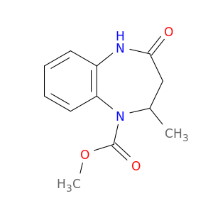 4-Methyl-2-oxo-2,3,4,5-tetrahydro-1H-1,5-benzodiazepine-5-carboxylic acid methyl ester