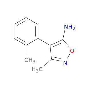 3-methyl-4-(2-methylphenyl)-1,2-oxazol-5-amine