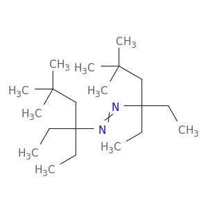 Diazene, bis(1,1-diethyl-3,3-dimethylbutyl)-