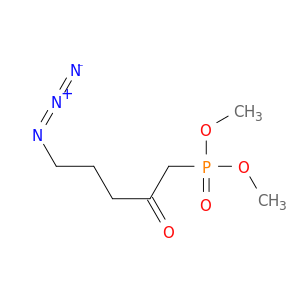 Phosphonic acid, (5-azido-2-oxopentyl)-, dimethyl ester
