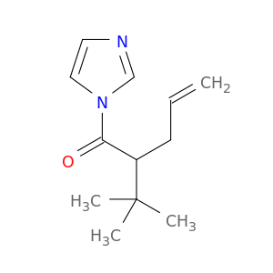 4-Penten-1-one,2-(1,1-dimethylethyl)-1-(1H-imidazol-1-yl)-