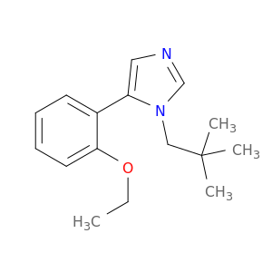 1H-Imidazole,1-(2,2-dimethylpropyl)-5-(2-ethoxyphenyl)-
