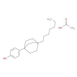 Phenol, 4-(4-heptylbicyclo[2.2.2]oct-1-yl)-, acetate