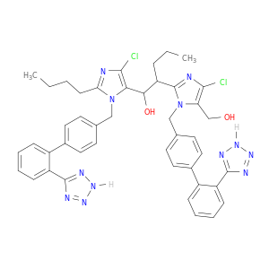 Losartan α-Butyl-losartan Aldehyde Adduct (Losartan Impurity)