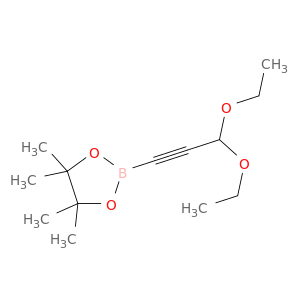 2-(3,3-二乙氧基丙-1-炔-1-基)-4,4,5,5-四甲基-1,3,2-二氧硼杂环戊烷