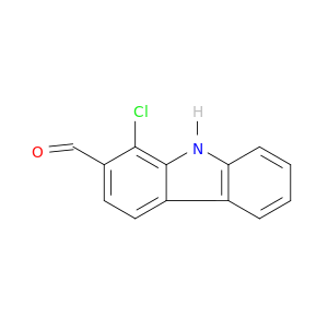 9H-Carbazole-2-carboxaldehyde, 1-chloro-