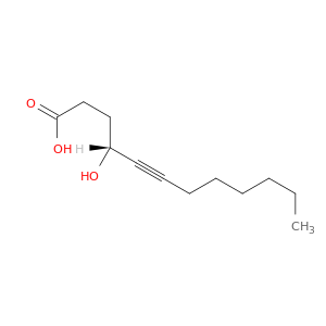 5-Dodecynoic acid, 4-hydroxy-, (R)-
