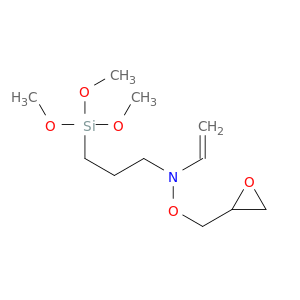 1-Propanamine, N-ethenyl-N-(oxiranylmethoxy)-3-(trimethoxysilyl)-