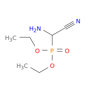 Phosphonic acid, (aminocyanomethyl)-, diethyl ester