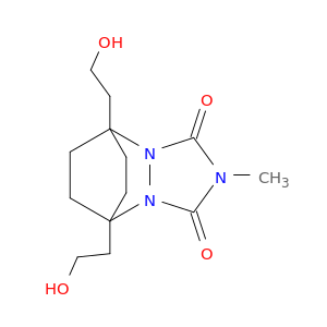 5,8-ETHANO-1H-[1,2,4]TRIAZOLO[1,2-A]PYRIDAZINE-1,3(2H)-DIONE, TETRAHYDRO-5,8-BIS(2-HYDROXYETHYL)-2-METHYL-
