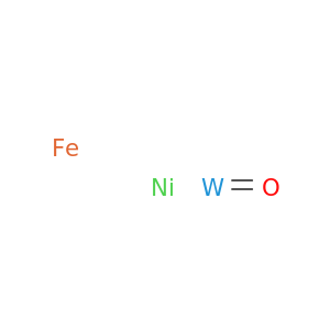 Iron nickel tungsten oxide