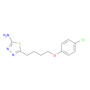 1,3,4-Thiadiazol-2-amine, 5-[4-(4-chlorophenoxy)butyl]-