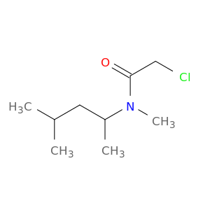 2-氯-N-甲基-N-(4-甲基戊-2-基)乙酰胺