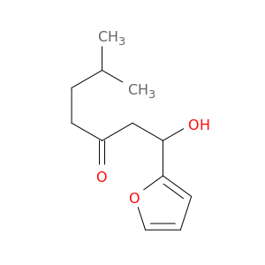3-Heptanone, 1-(2-furanyl)-1-hydroxy-6-methyl-