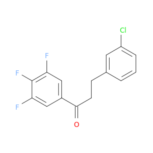 1-丙酮,3-(3-氯苯基)-1-(3,4,5-三氟苯基)-