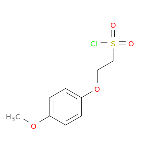 2-(4-Methoxyphenoxy)ethanesulfonyl Chloride