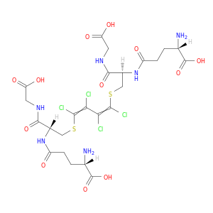 Glycine,2,2'-(1,2,3,4-tetrachloro-1,3-butadiene-1,4-diyl)bis[L-g-glutamyl-L-cysteinyl-, (E,E)-(9CI)