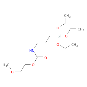 Carbamic acid, [3-(triethoxysilyl)propyl]-, 2-methoxyethyl ester