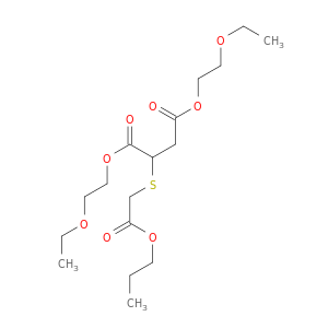 Butanedioic acid, [(2-oxo-2-propoxyethyl)thio]-, bis(2-ethoxyethyl) ester