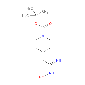 tert-Butyl 4-(2-amino-2-(hydroxyimino)ethyl)piperidine-1-carboxylate