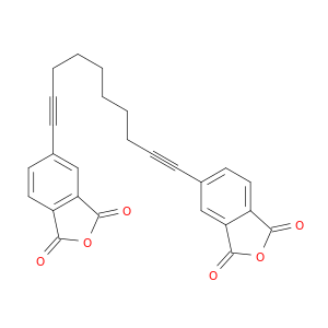 1,3-Isobenzofurandione, 5,5'-(1,9-decadiyne-1,10-diyl)bis-