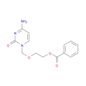 2(1H)-Pyrimidinone, 4-amino-1-[[2-(benzoyloxy)ethoxy]methyl]-