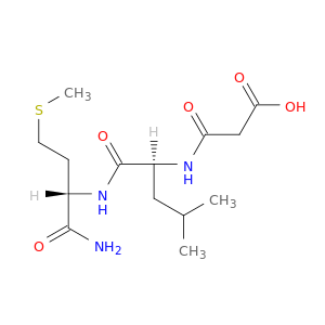 L-Methioninamide, N-(carboxyacetyl)-L-leucyl-