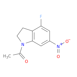 1-(4-Fluoro-6-nitroindolin-1-yl)ethanone