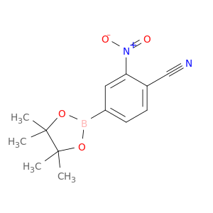 2-硝基-4-(四甲基-1,3,2-二氧硼杂环戊烷-2-基)苯腈