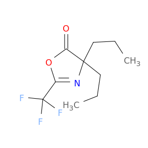5(4H)-Oxazolone, 4,4-dipropyl-2-(trifluoromethyl)-