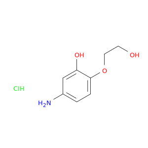 Phenol, 5-amino-2-(2-hydroxyethoxy)-, hydrochloride