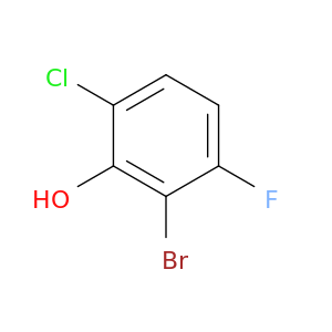 2-溴-6-氯-3-氟苯酚
