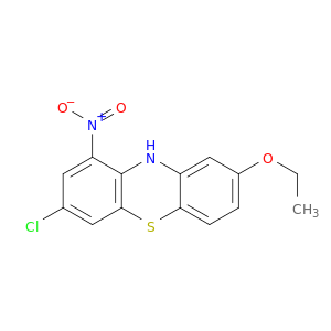 10H-Phenothiazine, 3-chloro-8-ethoxy-1-nitro-