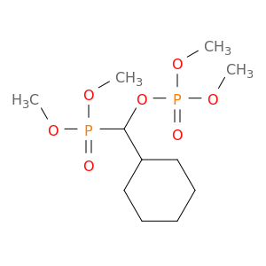 Phosphoric acid, cyclohexyl(dimethoxyphosphinyl)methyl dimethyl ester