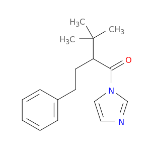 1-Butanone,1-(1H-imidazol-1-yl)-3,3-dimethyl-2-(2-phenylethyl)-